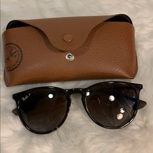 Rayban Erika polaroid Sunglasses brown
